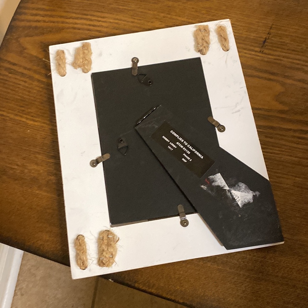 Distressed Wooden Picture Frame - Picture 2 of 4